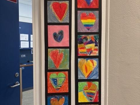 Hjörtu 1. b myndmennt